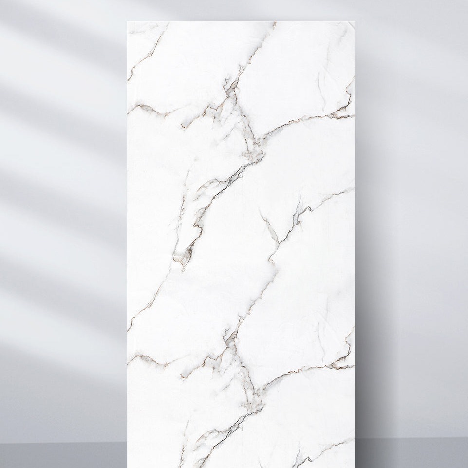 Calacatta White Marble Effect Wall Panel