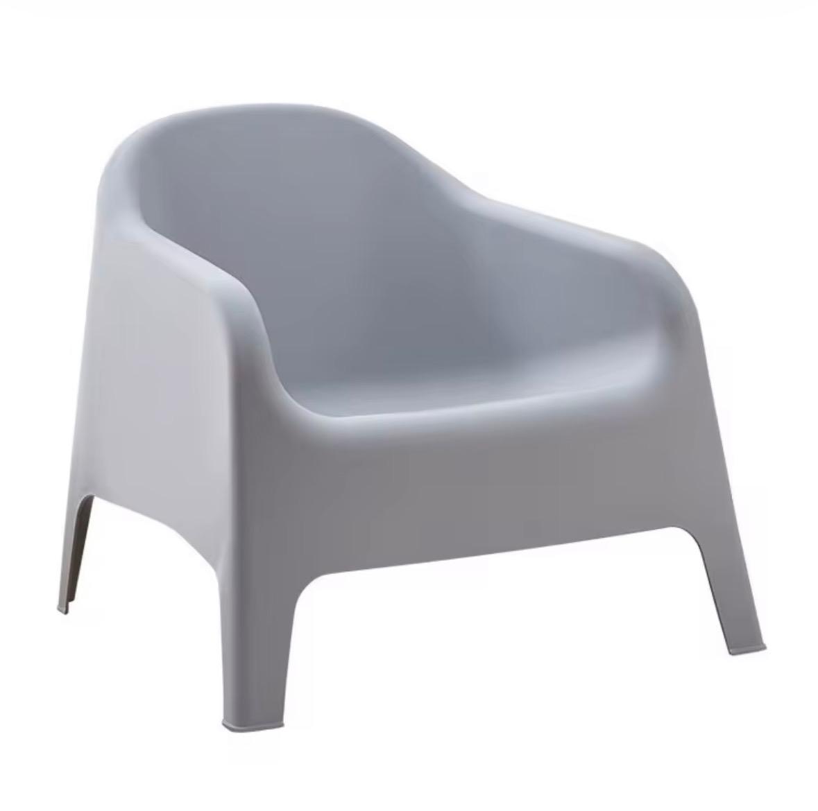 Outdoor Garden Armchair — Grey