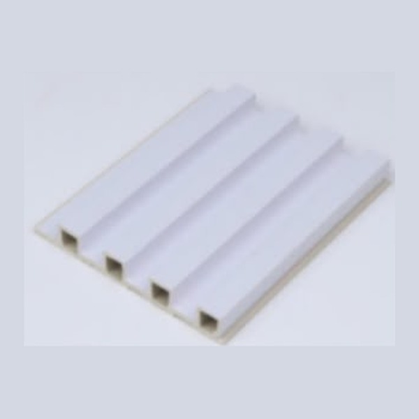 Hollow Fluted Wall Panel — 3m (Model 150-17) — Sanded White